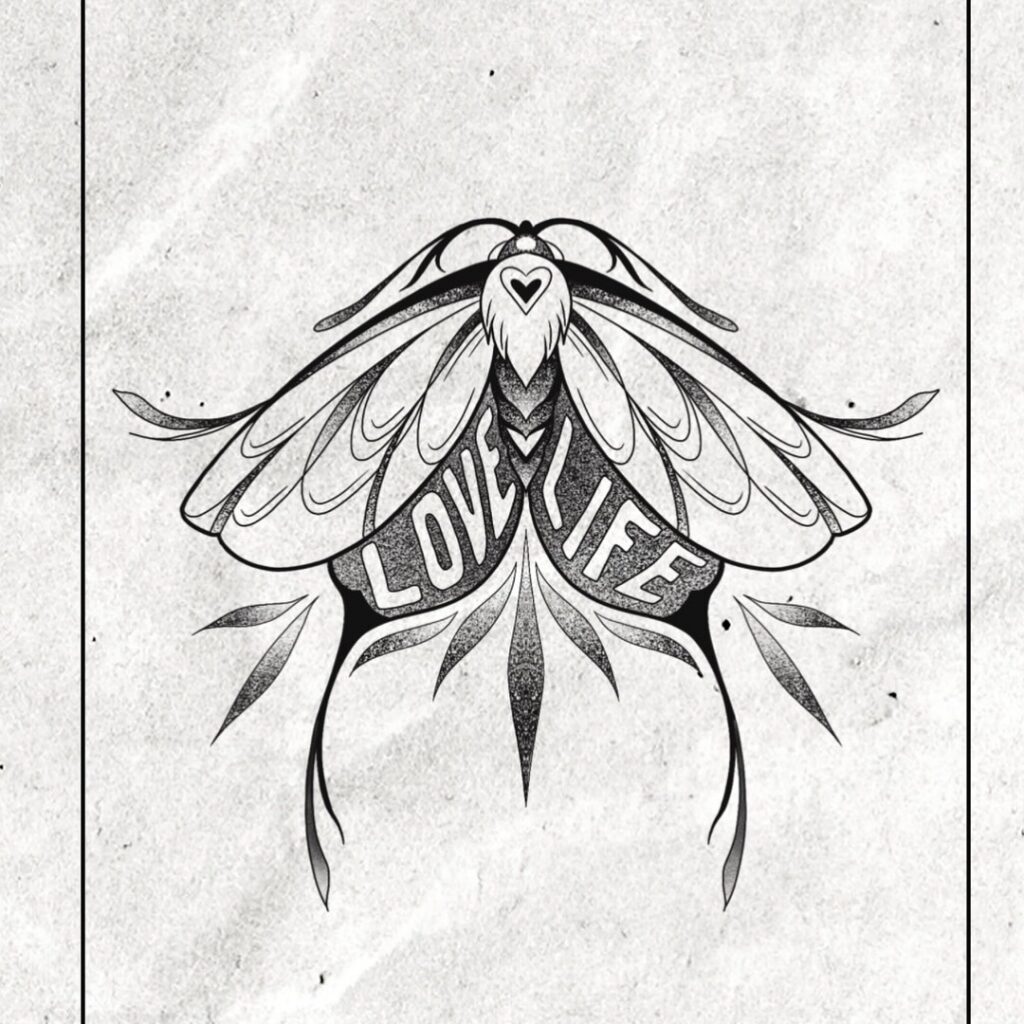 Instagram post from lafumisterie.tattoo. This post is in position 9.