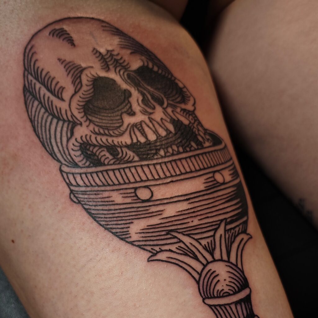 Instagram post from lafumisterie.tattoo. This post is in position 8.