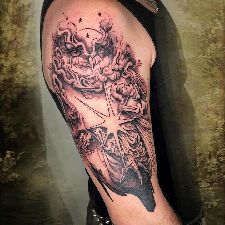 Instagram post from lafumisterie.tattoo. This post is in position 9.