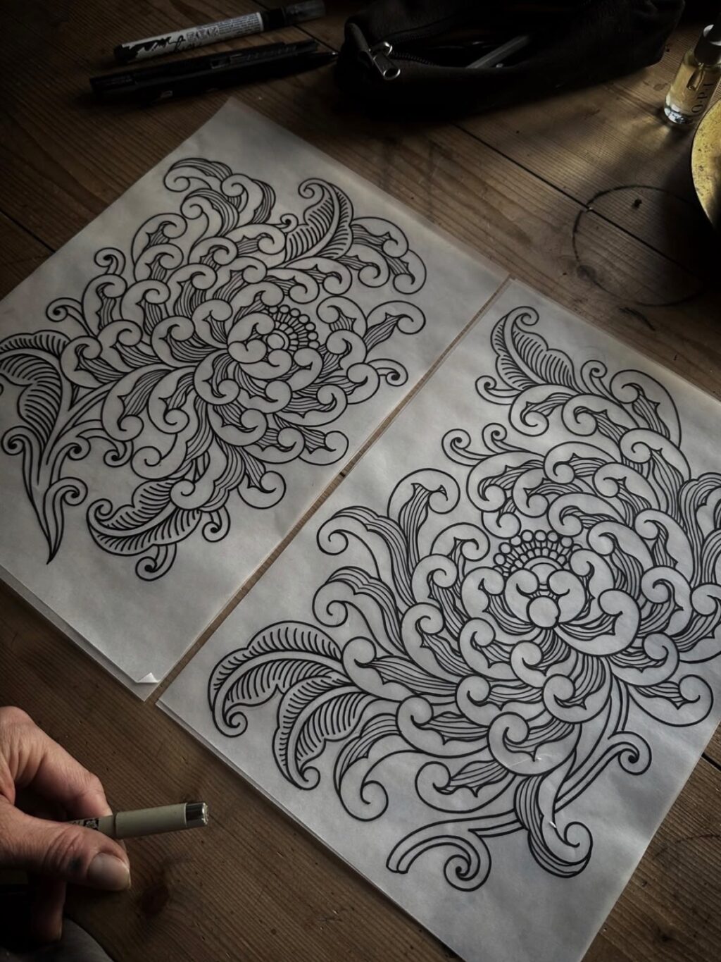 Instagram post from lafumisterie.tattoo. This post is in position 8.