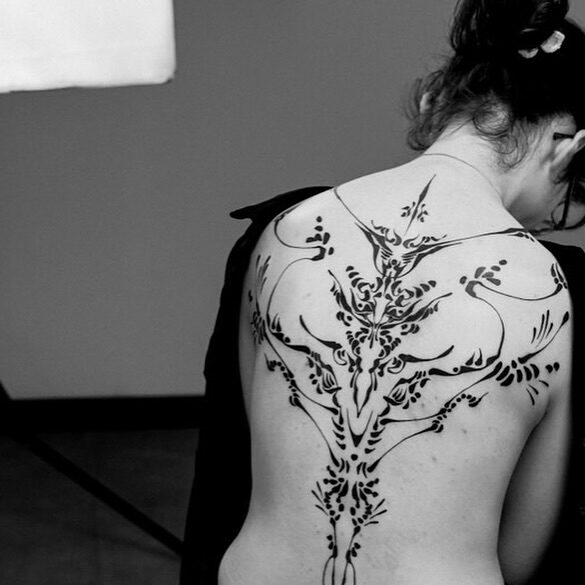 Instagram post from lafumisterie.tattoo. This post is in position 9.