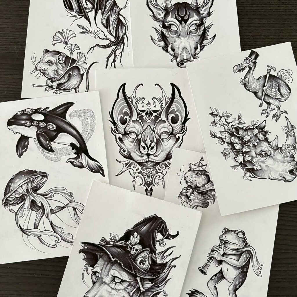 Instagram post from lafumisterie.tattoo. This post is in position 5.