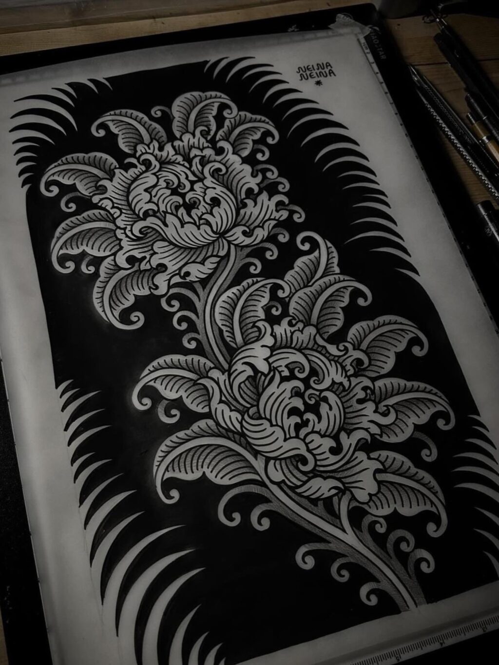 Instagram post from lafumisterie.tattoo. This post is in position 3.