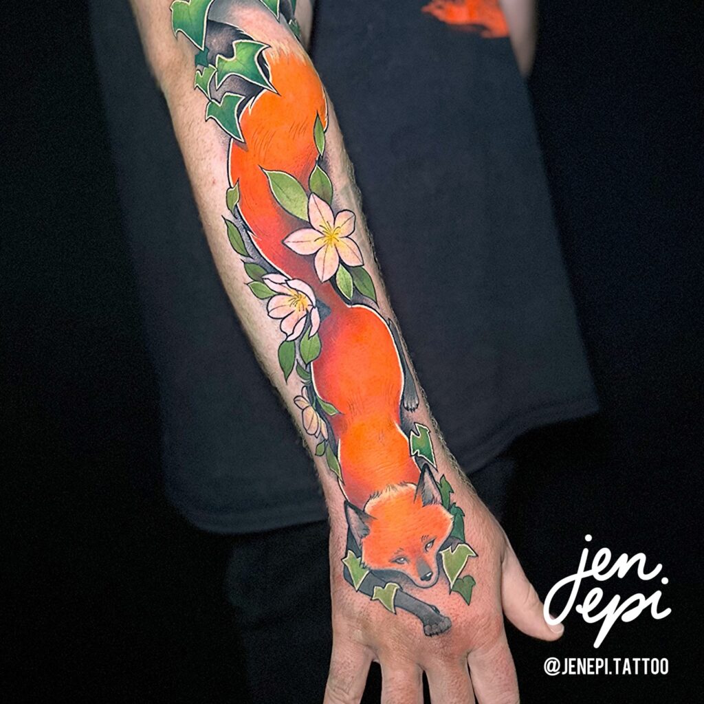 Instagram post from lafumisterie.tattoo. This post is in position 1.